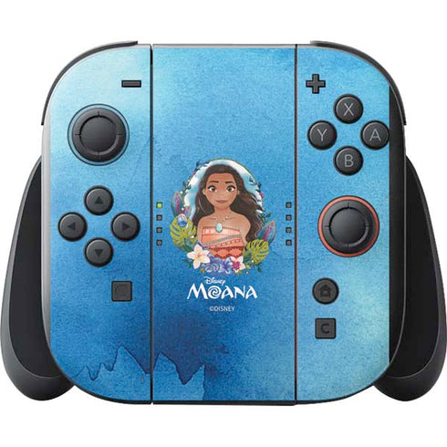 Disney Princess Moana Portrait Nintendo Switch 2 (2025) with Joy-Con Skin