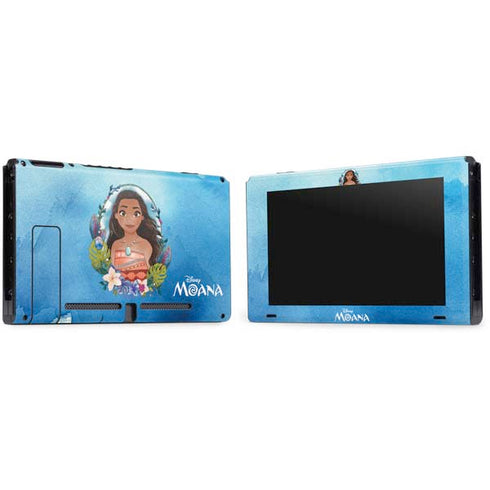 Disney Princess Moana Portrait Nintendo Switch Bundle Skin