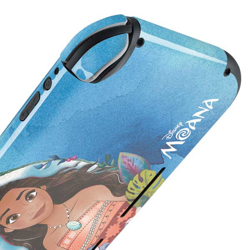 Disney Princess Moana Portrait Nintendo Switch Lite Skin