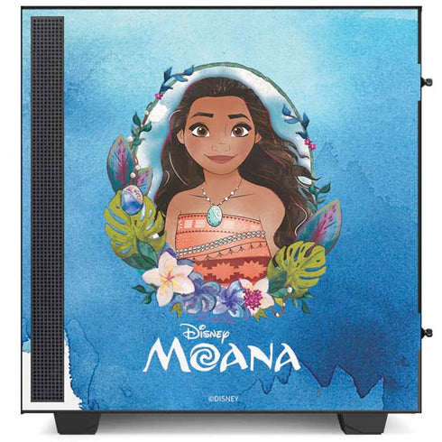 Disney Princess Moana Portrait NZXT H510 Compact ATX Mid-Tower Case Skin