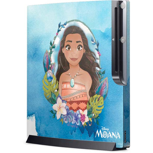 Disney Princess Moana Portrait Playstation 3 & PS3 Slim Skin