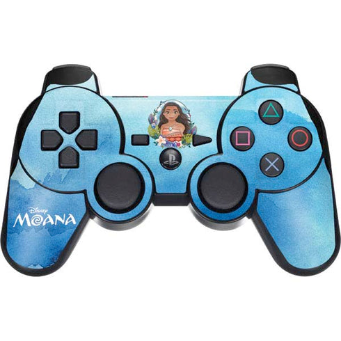 Disney Princess Moana Portrait PS3 Dual Shock wireless controller Skin