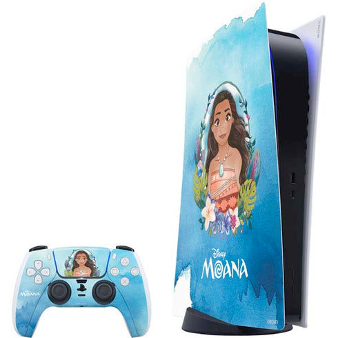 Disney Princess Moana Portrait PlayStation PS5 Skins