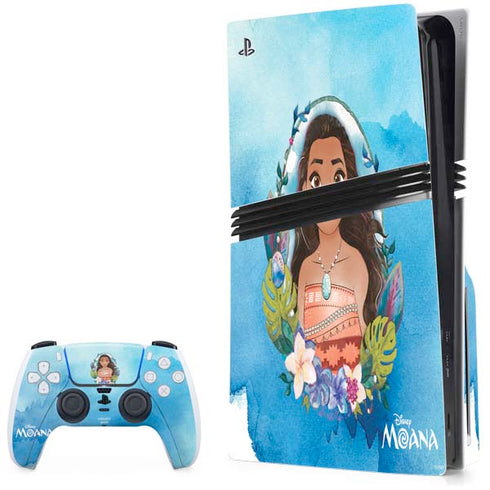 Disney Princess Moana Portrait PlayStation PS5 Skins
