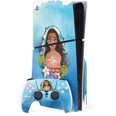 Disney Princess Moana Portrait PlayStation PS5 Skins