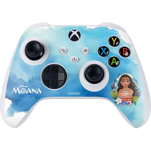 Disney Princess Moana Portrait Xbox Series S Controller Skin