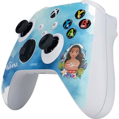 Disney Princess Moana Portrait Xbox Series S Controller Skin