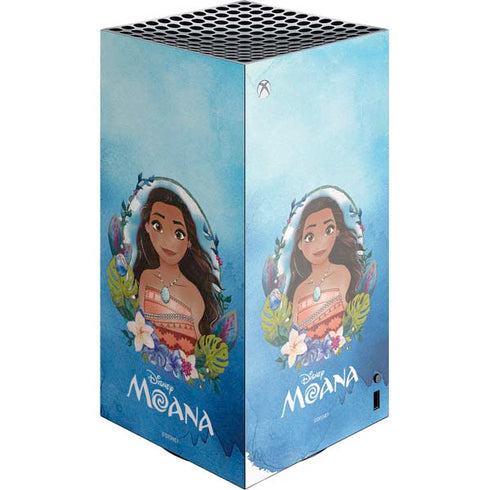 Disney Princess Moana Portrait XBox Series X Digital Edition Console Skin