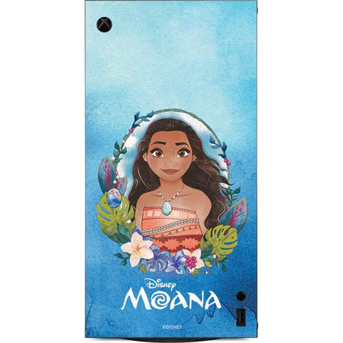 Disney Princess Moana Portrait XBox Series X Digital Edition Console Skin