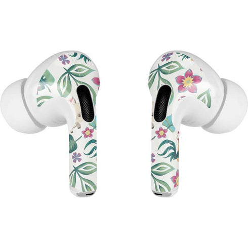 Disney Princess Moana Pua and Heihei Pattern Apple AirPods Pro Skin