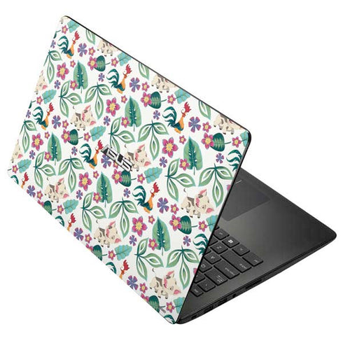 Disney Princess Moana Pua and Heihei Pattern Asus X502CA 15.6 Skin
