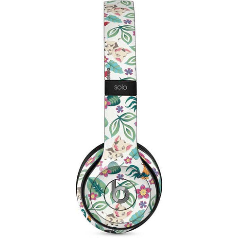 Disney Princess Moana Pua and Heihei Pattern Beats Solo 2 Wired Skin