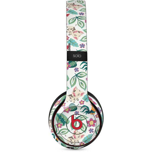 Disney Princess Moana Pua and Heihei Pattern Beats Solo 2 Wireless Skin