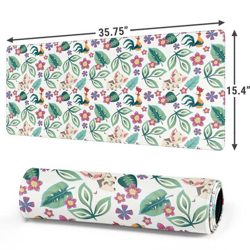 Disney Princess Moana Pua and Heihei Pattern Gaming Mouse Pad