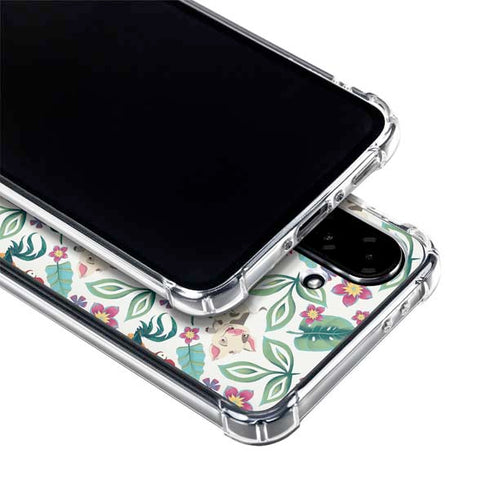 Disney Princess Moana Pua and Heihei Pattern Galaxy A36 5G Clear Case