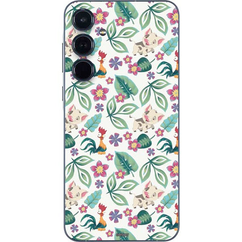 Disney Princess Moana Pua and Heihei Pattern Galaxy A36 5G Skin