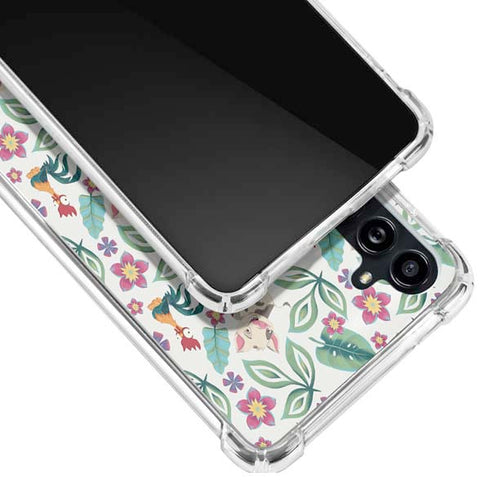 Disney Princess Moana Pua and Heihei Pattern Galaxy A54 5G Clear Case