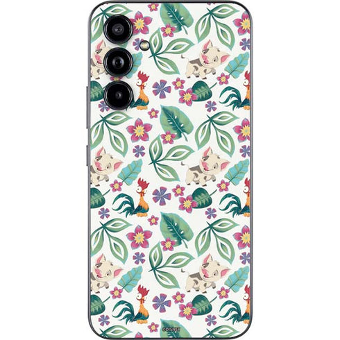 Disney Princess Moana Pua and Heihei Pattern Galaxy A54 5G Skin