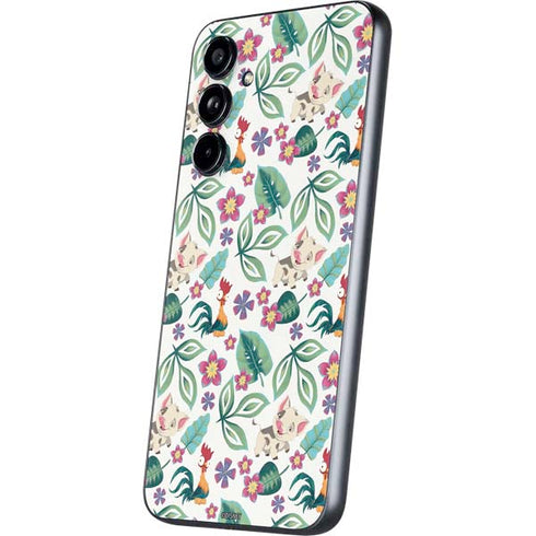 Disney Princess Moana Pua and Heihei Pattern Galaxy A54 5G Skin