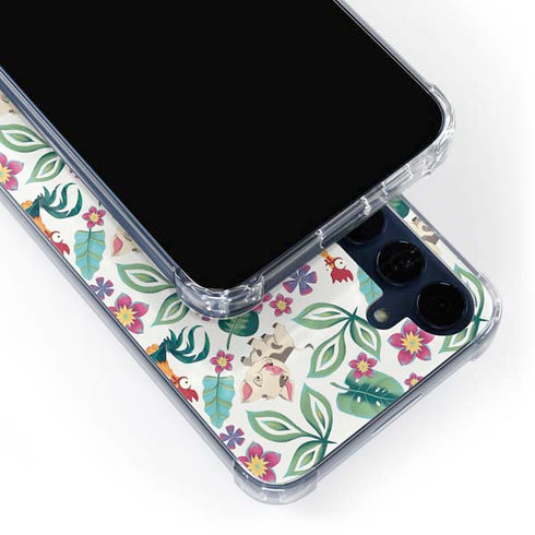 Disney Princess Moana Pua and Heihei Pattern Galaxy A55 5G Clear Case