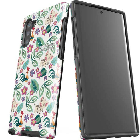 Disney Princess Moana Pua and Heihei Pattern Galaxy Note 10 Pro Case