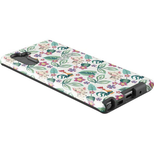 Disney Princess Moana Pua and Heihei Pattern Galaxy Note 10 Pro Case