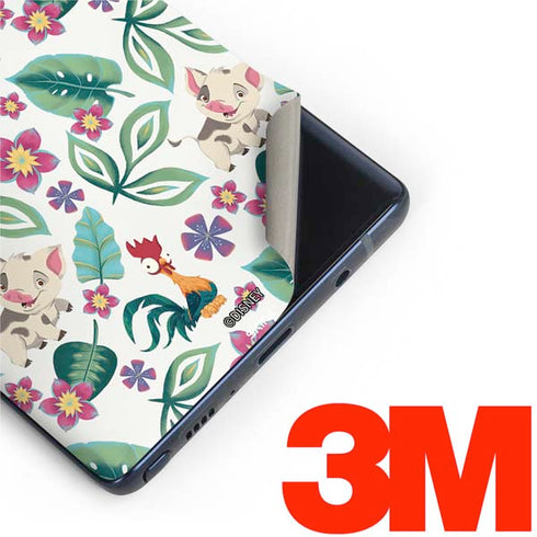 Disney Princess Moana Pua and Heihei Pattern Galaxy Note 9 Skin