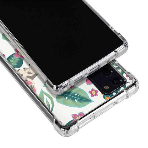 Disney Princess Moana Pua and Heihei Pattern Galaxy Note20 5G Clear Case