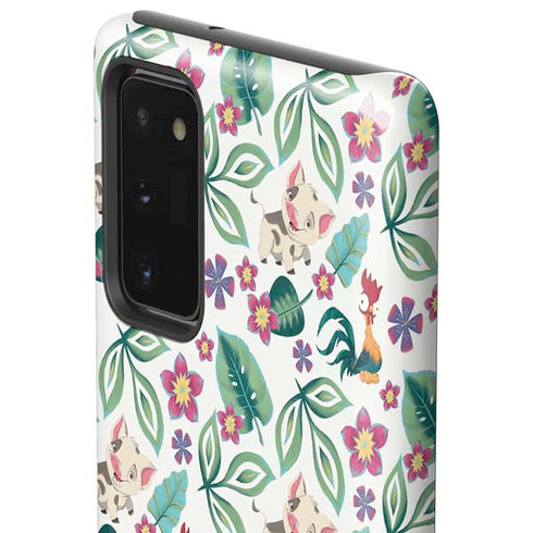 Disney Princess Moana Pua and Heihei Pattern Galaxy Note20 5G Pro Case
