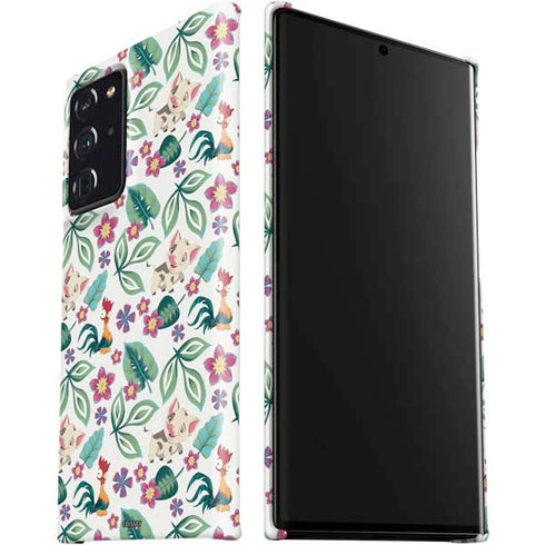 Disney Princess Moana Pua and Heihei Pattern Galaxy Note20 Ultra 5G Lite Case