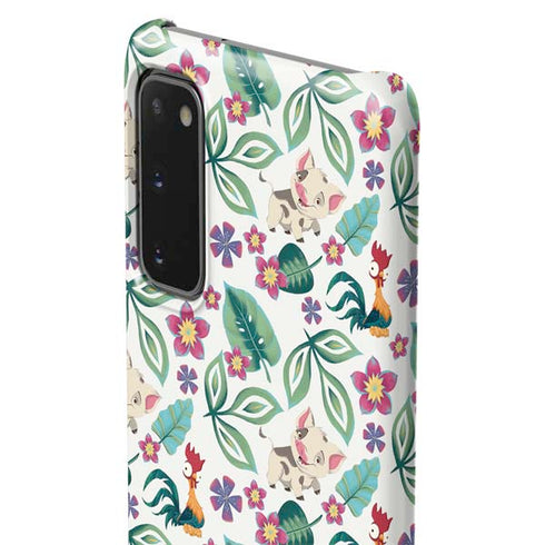 Disney Princess Moana Pua and Heihei Pattern Galaxy S20 Lite Case