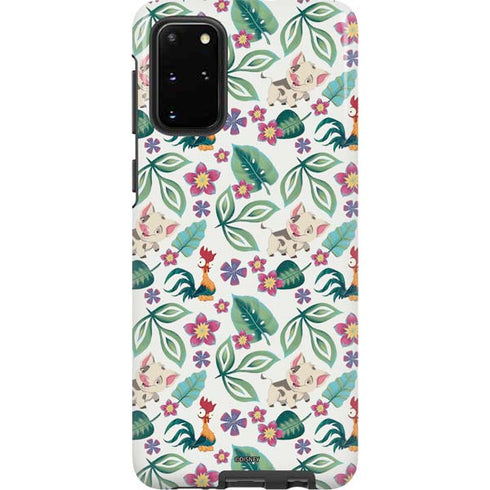 Disney Princess Moana Pua and Heihei Pattern Galaxy S20 Plus Pro Case