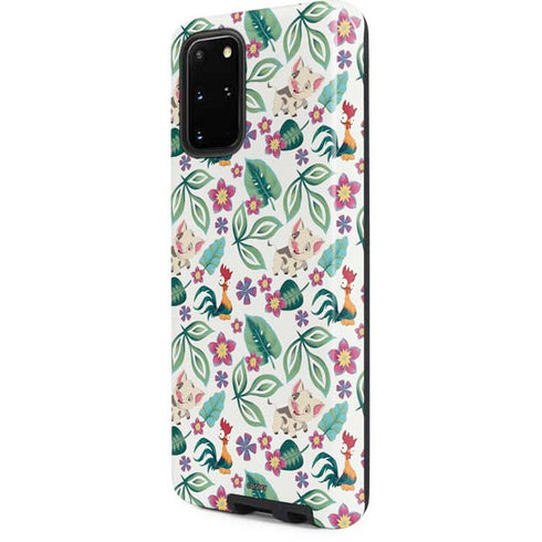 Disney Princess Moana Pua and Heihei Pattern Galaxy S20 Plus Pro Case