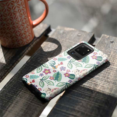 Disney Princess Moana Pua and Heihei Pattern Galaxy S20 Ultra 5G Pro Case