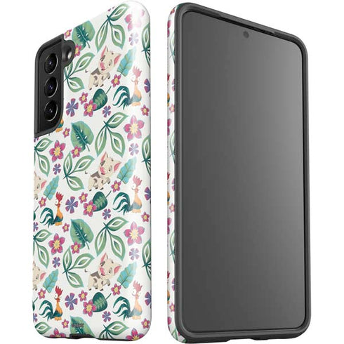 Disney Princess Moana Pua and Heihei Pattern Galaxy S21 5G Pro Case