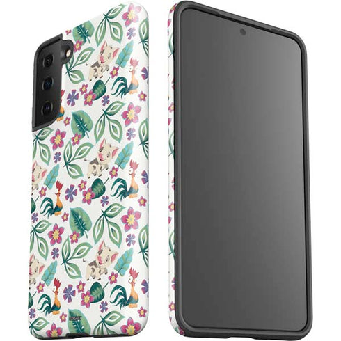 Disney Princess Moana Pua and Heihei Pattern Galaxy S21 FE Pro Case