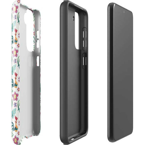 Disney Princess Moana Pua and Heihei Pattern Galaxy S21 Plus 5G Pro Case