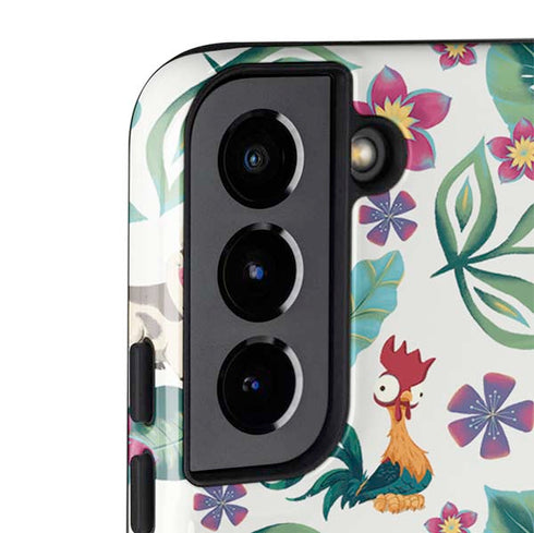 Disney Princess Moana Pua and Heihei Pattern Galaxy S22 Plus Pro Case