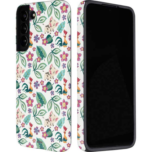 Disney Princess Moana Pua and Heihei Pattern Galaxy S22 Pro Case