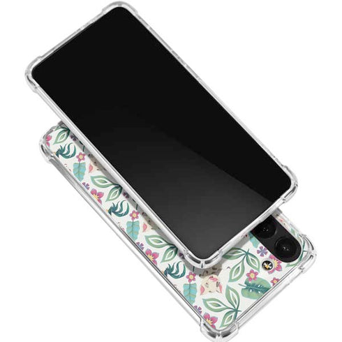 Disney Princess Moana Pua and Heihei Pattern Galaxy S23 Plus Clear Case