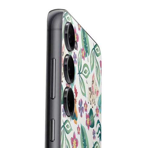 Disney Princess Moana Pua and Heihei Pattern Galaxy S23 Skin