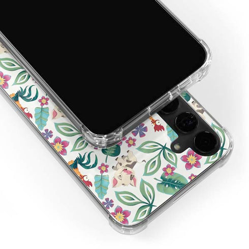 Disney Princess Moana Pua and Heihei Pattern Galaxy S24 Plus Clear Case