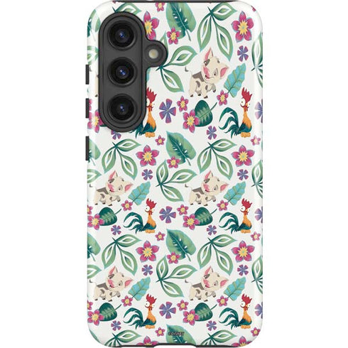 Disney Princess Moana Pua and Heihei Pattern Galaxy S24 Plus Impact Case
