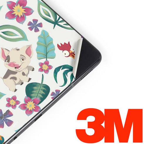 Disney Princess Moana Pua and Heihei Pattern Samsung Galaxy Tab Skin