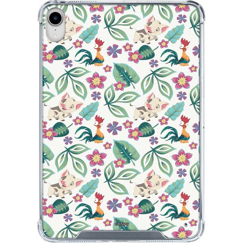 Disney Princess Moana Pua and Heihei Pattern iPad 11th Gen (2025) Clear Case
