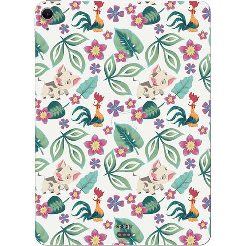 Disney Princess Moana Pua and Heihei Pattern Apple iPad Air Skin