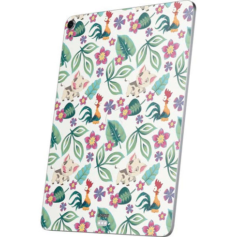 Disney Princess Moana Pua and Heihei Pattern Apple iPad Air Skin