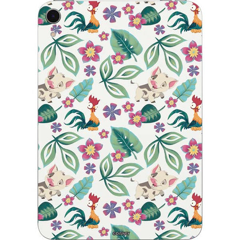 Disney Princess Moana Pua and Heihei Pattern Apple iPad Mini Skin