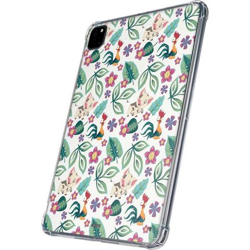Disney Princess Moana Pua and Heihei Pattern iPad Pro 11in (2024) Clear Case