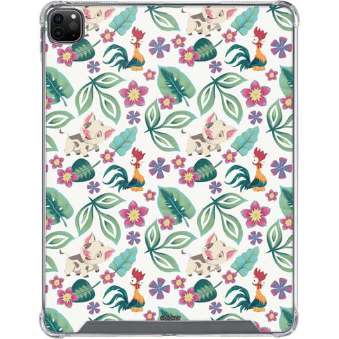 Disney Princess Moana Pua and Heihei Pattern iPad Cases